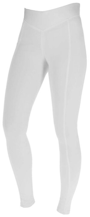 Covalliero Reitleggins Damen Full-Grip ClassicStar Damenreitleggins Vollbesatz 36/38 White