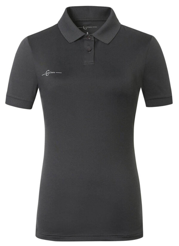 Covalliero Poloshirt Damen Shirt XS Graphite