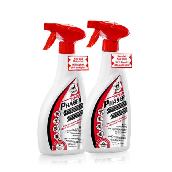 leovet Power Phaser 2er Set - Fliegenschutzspray Insektenspray 2x 550ml