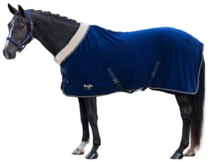 RugBe Abschwitzdecke RugBe Royal Fleecedecke 115cm Dark Navy