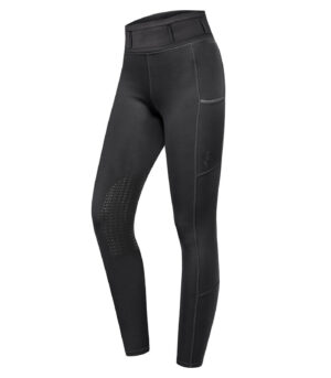 E.L.T Reitleggings Ella Knie Silikon D36 Schwarz