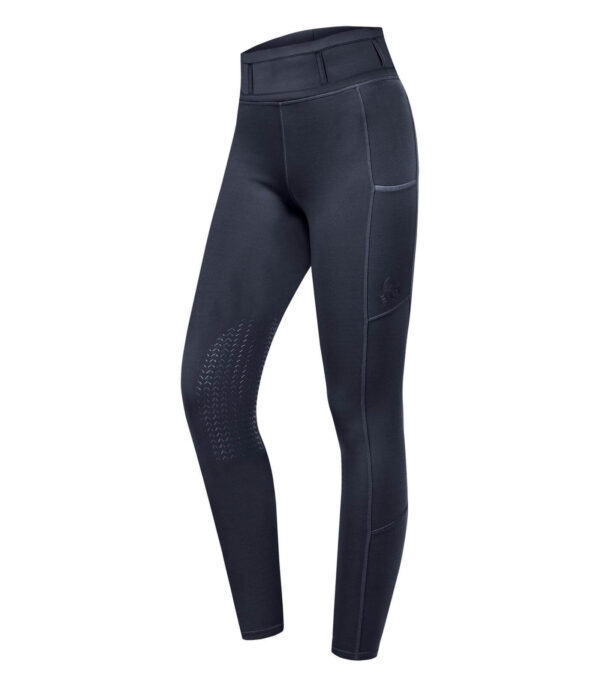 E.L.T Reitleggings Ella Knie Silikon D36 Nachtblau