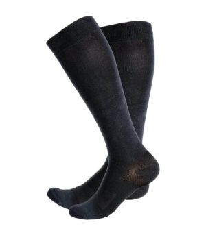 E.L.T Reitsocken Bamboo 43-46 Schwarz/Tiefblau