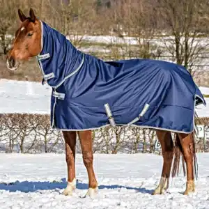 Bucas Outdoordecke 150g Freedom Turnout 150/150 Full Neck 110 Navy