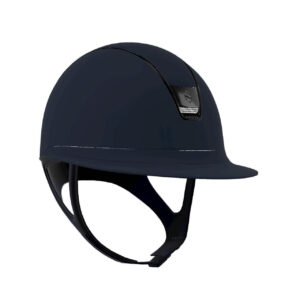 Samshield Reithelm Miss Shield 2.0 Blue SM Top + Frontal Band Shadowmatt Trim + Blason Black Chrome 5SW L