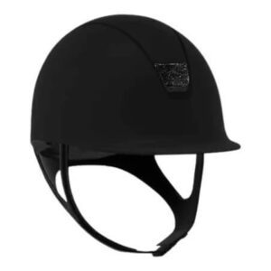 Samshield Reithelm 2.0 Black Shadowmatt Top Shadowmatt Trim Matt Black Blason Crystal Fabric Black M