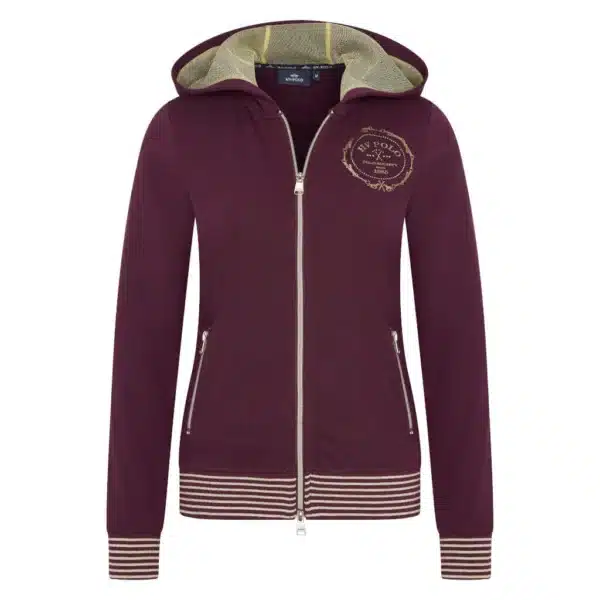 HV Polo Sweatjacke Damen HVPBeau FS 2022 Dark Berry