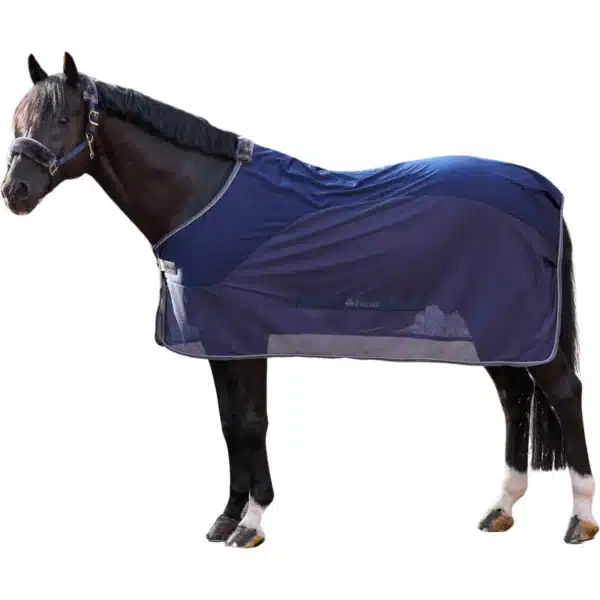 Bucas Abschwitzdecke Show-Line Competition Cooler Hängerdecke 145 cm Navy/Grey