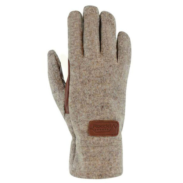 Roeckl Handschuh Windham Freizeithandschuh 7 1/2 Taupe Melange