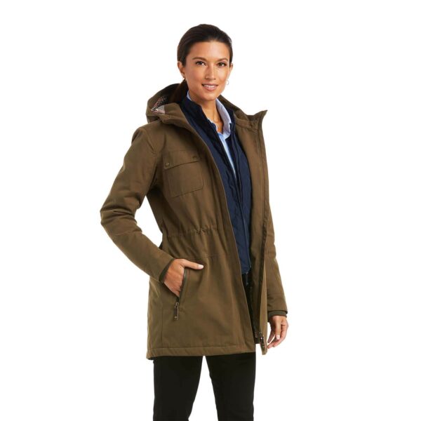 Ariat Parka Damen Argentium Wintermantel S Earth