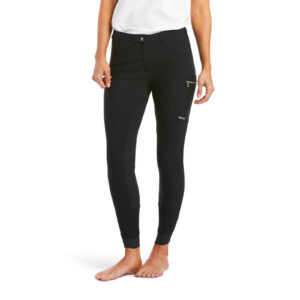 Ariat Reithose Damen Breeches Triton Full Grip Vollbesatz Damenreithose 38L Black