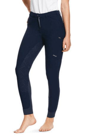 Ariat Reithose Damen Breeches Triton Full Grip Vollbesatz Damenreithose 36 Navy