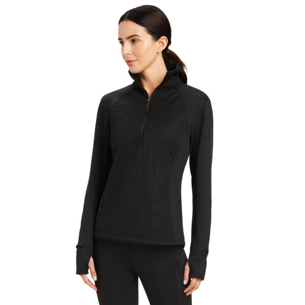 Ariat Sweatshirt Damen Venture 1/2 Zip XS Black