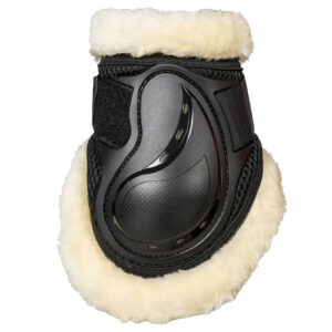 Back on Track Streichkappen Air Flow Light Fur Fetlock Boots S Black