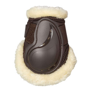 Back on Track Streichkappen Air Flow Light Fur Fetlock Boots L Brown