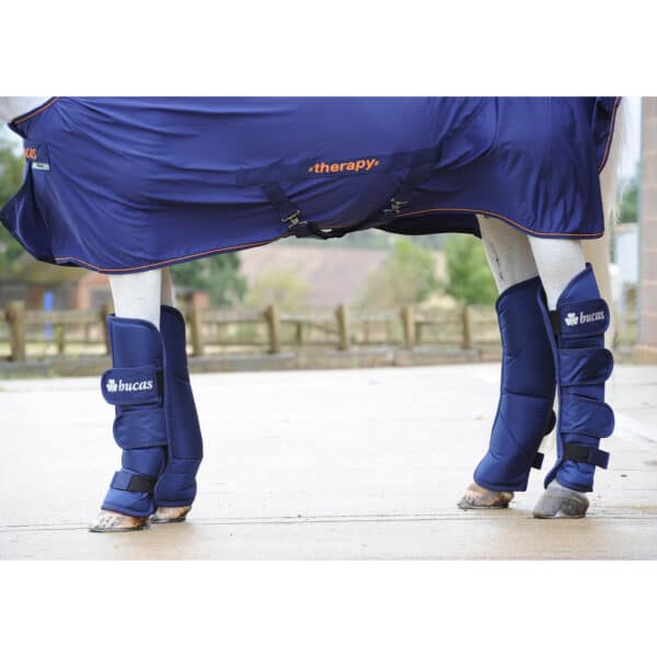 Bucas Transportgamaschen Boots 4-Set Cob Navy