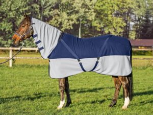 BUSSE Abschwitzdecke Comfort Plus 155 Navy / Grau