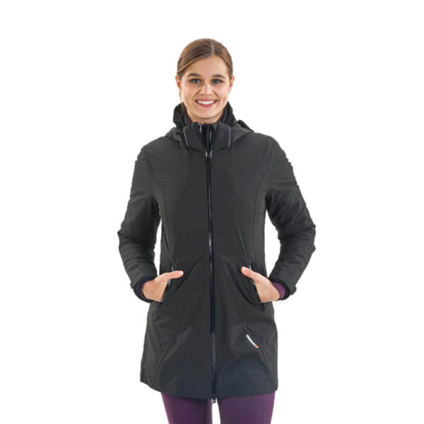 BUSSE Jacke Camery 3 in 1 Plus Damen-Langjacke Wintermantel XS Schwarz