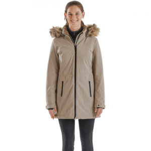 BUSSE Jacke Damen Simfony Kurzmantel Winter L Taupe