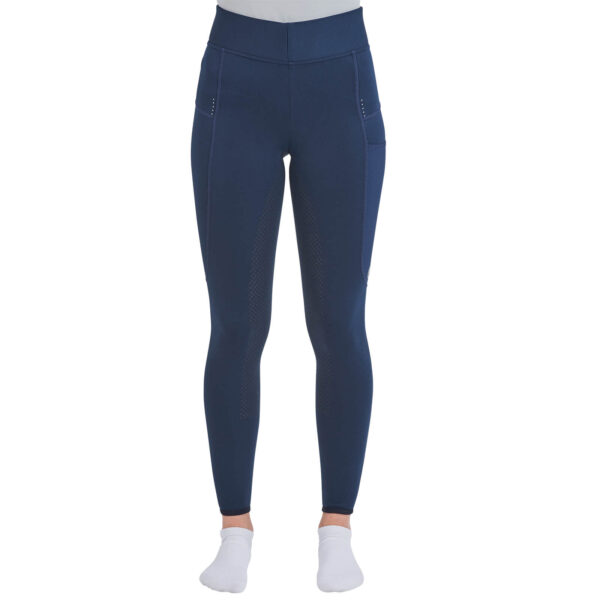 BUSSE Reitleggings Damen Full-Grip Nurmes-Winter II 36 Navy