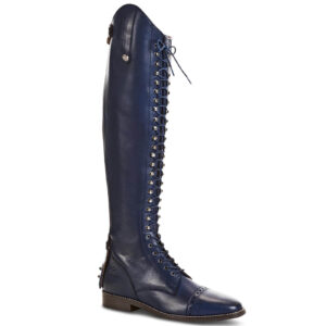 BUSSE Reitstiefel Laval Lederreitstiefel Blau