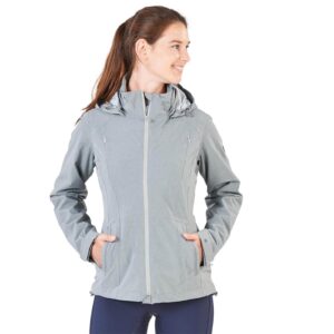 BUSSE Sommerjacke Damen Natilly L grau meliert