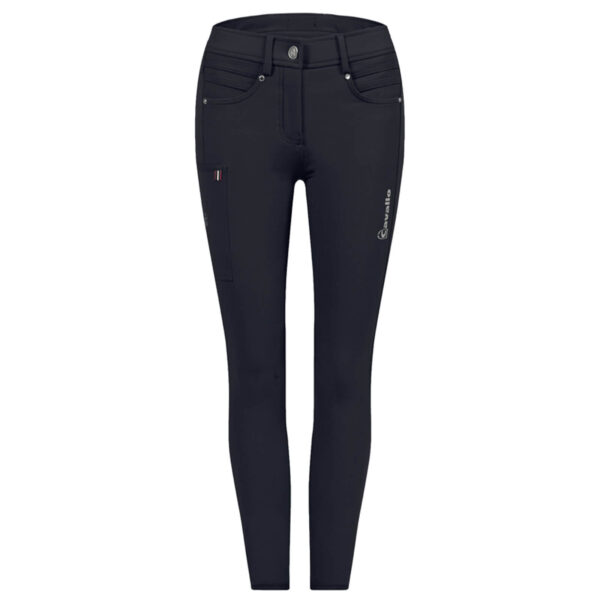 Cavallo Reithose Carole Grip S Full-Grip Vollbesatzreithose 36 Schwarz