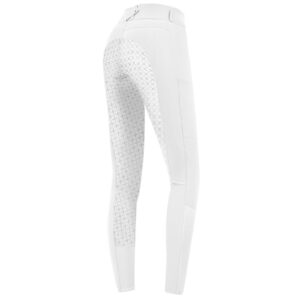 E.L.T Reithose Kinder Full-Grip Micro Sport Silikon High Waist 152 Weiß