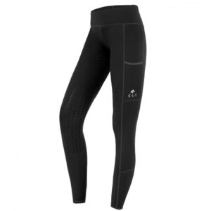 E.L.T Reitleggings Damen Full-Grip Ella 36 Schwarz