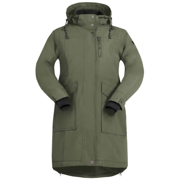 E.L.T Reitparka Damen Winter Kopenhagen XXS Olive