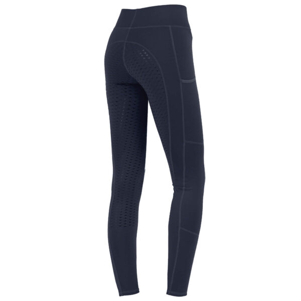 E.L.T Thermo-Reitleggings Damen Full-Grip Ella 42 Nachtblau