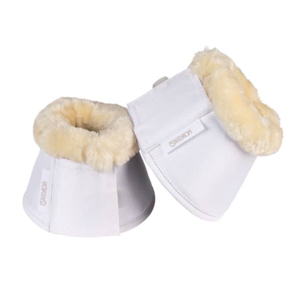 Eskadron Hufglocken Fauxfur Basics XXL White