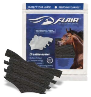 Flair Nasenstrips Pferd Equine Nasal Strip Black