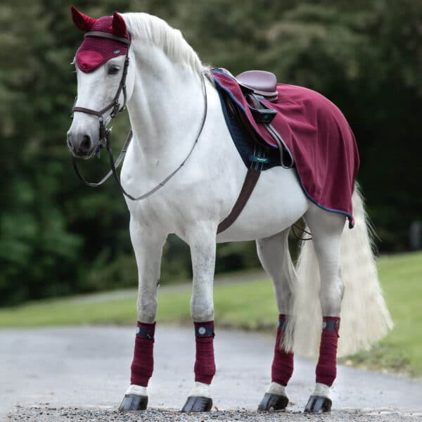 Horseware Ireland Ausreitdecke Rambo Waterproof Fleece Competition Sheet Small Burgundy/Burgundy