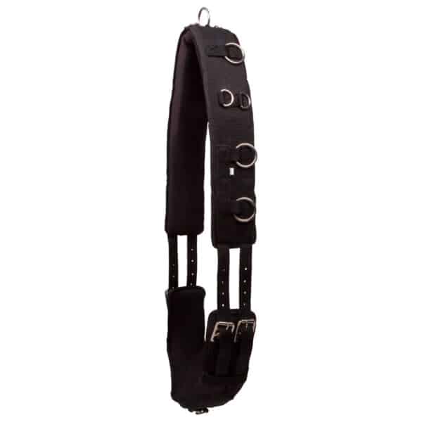 Imperial Riding Longiergurt Nylon IRHDeluxe Cob Black