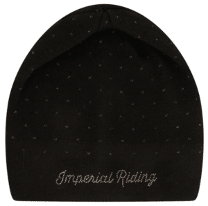 Imperial Riding Mütze IRHImperial Chic Classic Wollmütze Strasssteine Black