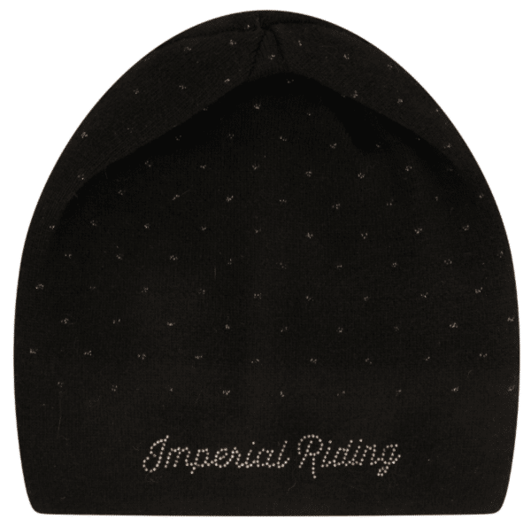 Imperial Riding Mütze IRHImperial Chic Classic Wollmütze Strasssteine Black