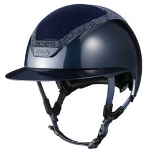 Kask Reithelm Star Lady Pure Shine Starry Night Crystal Frame 57 Navy/Starry Night