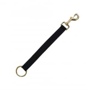 Kentucky Horsewear Nylon Halter Hook & Ring Schwarz