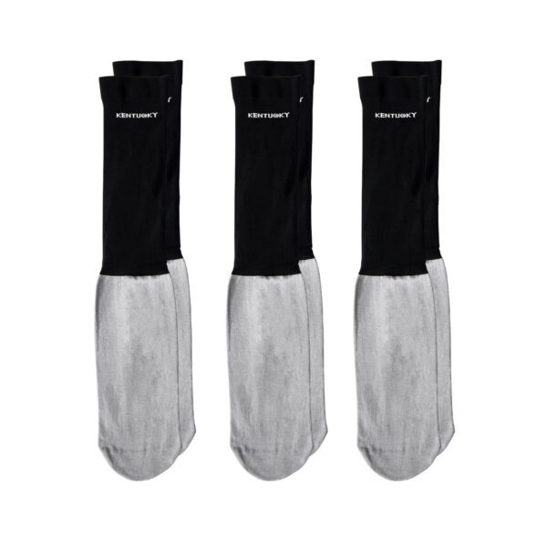 Kentucky Horsewear Socken Basic Set of 3 Reitsocken 41-46 Black