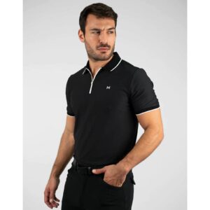 Maximilian Equestrian Poloshirt Herren Core Herrenpoloshirt XXS Black