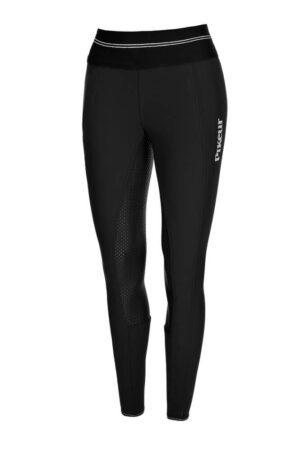 Pikeur Softshell Reithose Damen Athleisure Gia Full - Grip Classic Winterreithose Vollbesatz 44 Black