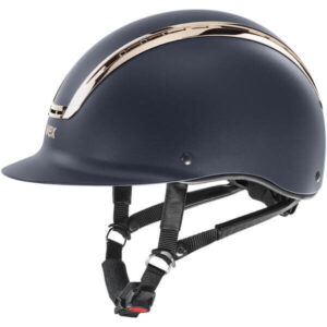 UVEX Reithelm Suxxeed Chrome Reitkappe S - M (55 - 56) Navy Mat/Coral