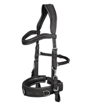 Waldhausen Lederkappzaum Anatomic Pony Schwarz